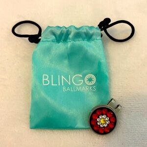 Never Used Blingo Ladies Magnetic Golf Ball Marker